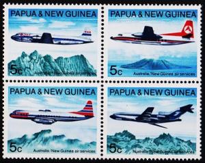 Papua New Guinea.1970 5c(Block of 4) S.G.177/180 Unmounted Mint