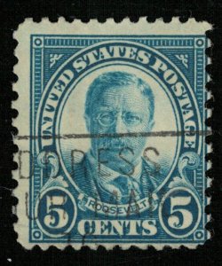 USA, 1922, Theodore Roosevelt, 5 cents (T-6873)