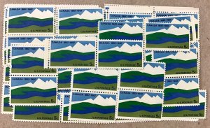 1324     Canada Nationhood Centennial.   100 count MNH 5 cents stamps.  In 1967