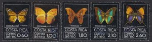 Costa Rica C759-63 1979 part set (102)(ad4559)