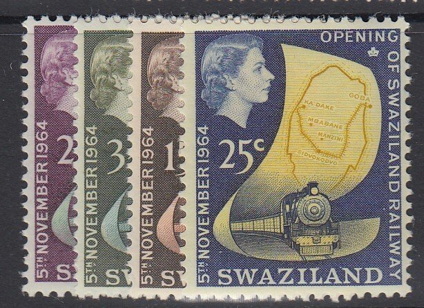 SWAZILAND, Scott 111-114, MNH