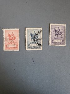 Stamps Australia Scott #152-4 used