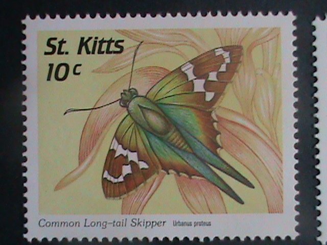 ST.KITTS-1997 SC# 439//50 -COLORFUL BEAUTIFUL LOVELY BUTTERFLY MINT SET VF