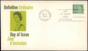 Canada, First Day Cover