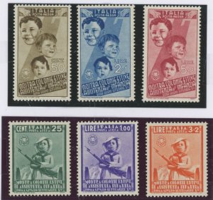 Italy #C89-C94  Single (Complete Set)