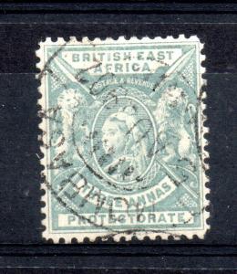 British East Africa 1896 QV 3A fine CDS used SG#69 WS11976