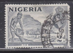 Nigeria 93B Mining Tin 1956