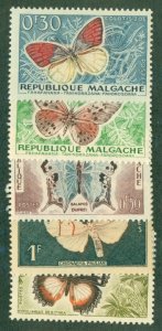 RK14-0049 MADAGASCAR 306-10 MNH BIN $1.25 (7)