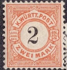 Wurttemberg - 71 1875 MH