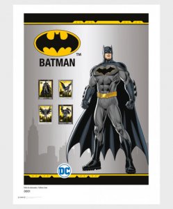 Portugal 2020 Stamps Collectors Sheet Justice League DC Comics Batman