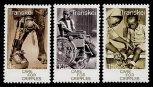 Transkei 41-3 MNH Nurse, Disabled Children