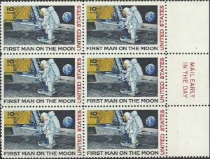 # C76 MINT NEVER HINGED MOON LANDING