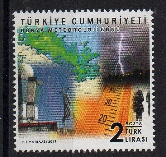 TURKEY - 2019 - WORLD METEOROLOGY DAY -