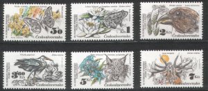 Czechoslovakia 1983 Scott #2456-2461 MNH