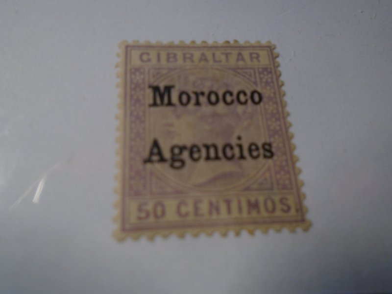 Morocco  British  #  17  MH