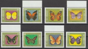 ST VINCENT 1984 SG 1352/9 + MS 1360 MNH Cat £17.50