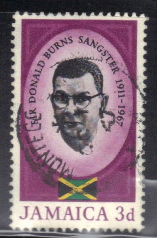JAMAICA SCOTT #261 3p  1967  SEE SCAN