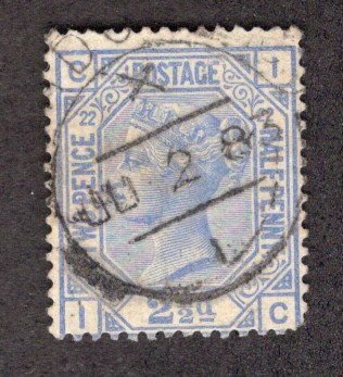 Great Britain #82 Plate 22 F/U ~JM-3169