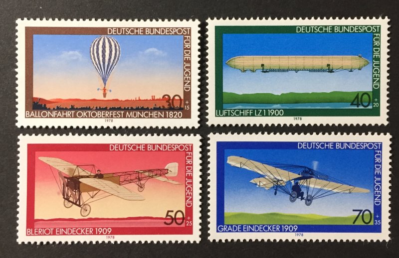 Germany  1978 #B549-52, MNH, CV $2.70