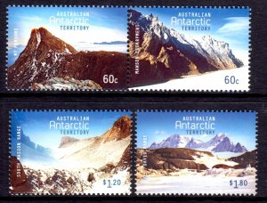 Australian Antarctic Territory 2013 Mountains Complete MNH Set SC L168-L171