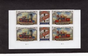 5380a Transcontinental Railroad, MNH PB/6