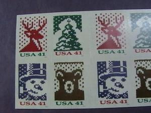 U.S.# 4210b-MNH--BOOKLET PANE OF 20--CHRISTMAS---2006