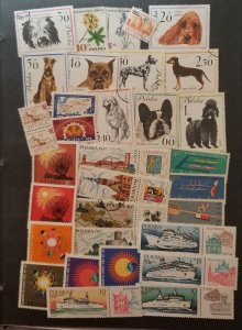 POLAND Vintage Stamp Lot Collection Used  CTO T5827