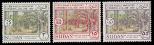 Sudan 133 - 135 MNH