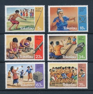 [112081] Tokelau 1983 Sports wrestling handball hobby firemaking  MNH