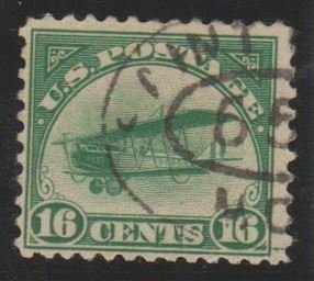 U.S. Scott #C2 Airmail Stamp - Used Single