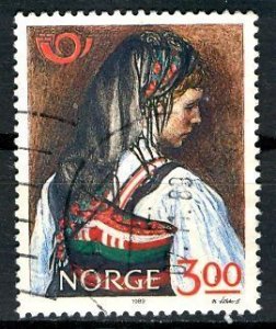 Norway; 1989: Sc. # 940: Used Single Stamp