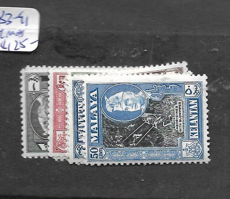 MALAYA KELANTAN (P1601B) SG 83-91   MNH