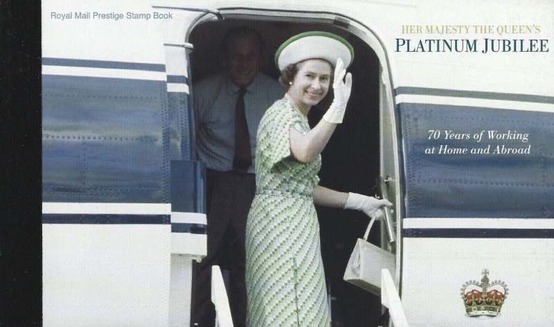 2022 DY42 H.M. Queen Elizabeth's Platinum Jubilee Complete Prestige Booklet U/M 