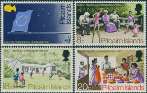 Pitcairn Islands 1972 SG120-123 South Pacific Commission set MNH