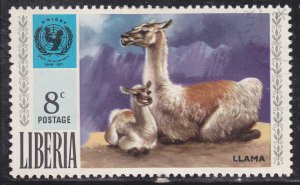 Liberia 573 Llamas 1971