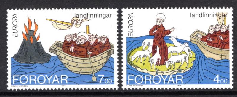 Faroe Islands 264-265 Europa MNH VF
