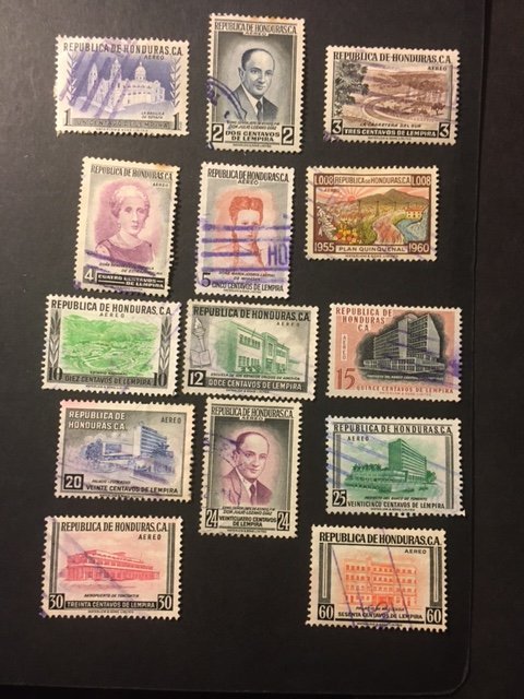 Honduras sc C250-C262,C265 u