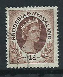 Rhodesia & Nyasaland SG 5  FU