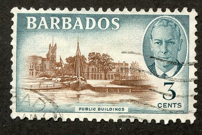 Barbados, Scott #218, Used
