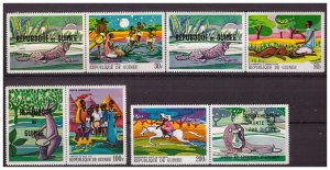 GUINEA 1968 Fairy Tales partial set of 4 valyes MNH
