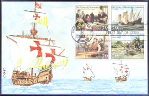 #2620-23 Voyage of Columbus C & C FDC