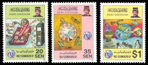 Brunei 1996 Scott #493-495 Mint Never Hinged