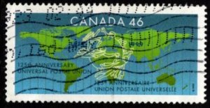 Canada - #1806 125th anniversary of the Universal Postal Union - Used