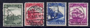 Germany #459-462 Used Full Set of 4 cv $5.40