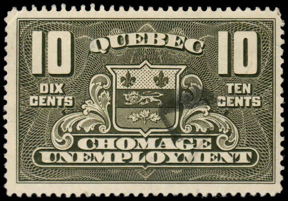 Canada - 10 cent - Unemployment - Used 