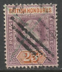 BRITISH HONDURAS 67 VFU 495C