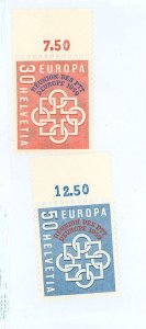 Switzerland #376-77  Single (Complete Set)