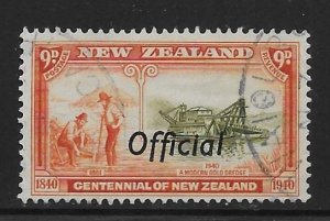 New Zealand o85 9d Official single Used