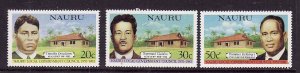 Nauru.-Sc#224-6- id9-Unused NH set-Legislative Council-1981-