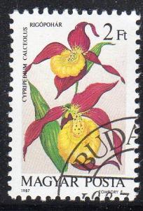 Hungary 3087 - Cto-nh - Lady's Slipper (cv $0.25)